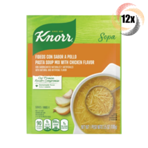 12x Packets Knorr Sopa Fideos Con Sabor A Pollo Chicken Noodle Soup Mix ... - £23.58 GBP