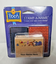 Vintage Pooh Stamp-A-Name Create Your own Name Stamp A Name UNUSED - £11.81 GBP
