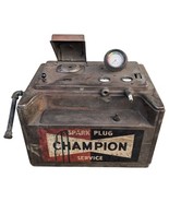 Vtg 50s CHAMPION SPARK PLUG SERVICE CENTER Auto Garage Cleaner Tester Sh... - $4,492.63 MXN
