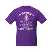 T-Shirt Israeli My Job is So Secret Kurzarm Herren Rundhals 100% Baumwolle - $26.32