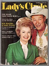 Lady&#39;s Circle 3/1970-Roy Rogers &amp; Dale Evans cover &amp; story-VG - £24.80 GBP