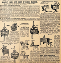 1969 Washing Machines 1901 Repro Advertisement Sears Appliances Vintage ... - $19.99