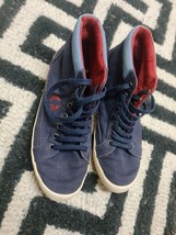 Fred Perry Navy Blue Trainers For Boys Size 3uk - £17.62 GBP