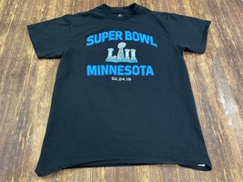 2018 Super Bowl LII in Minnesota Men’s Black NFL Football T-Shirt - Medium - £2.73 GBP