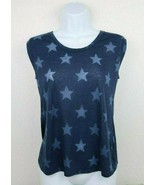 July 4th Navy Blue Star Explosion Pullover Casual T Shirt Top Freedom Si... - £11.77 GBP