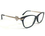 bebe Eyeglasses Frames BB5116 QUITE THE LADY 001 JET Black Gold 53-15-135 - $65.36
