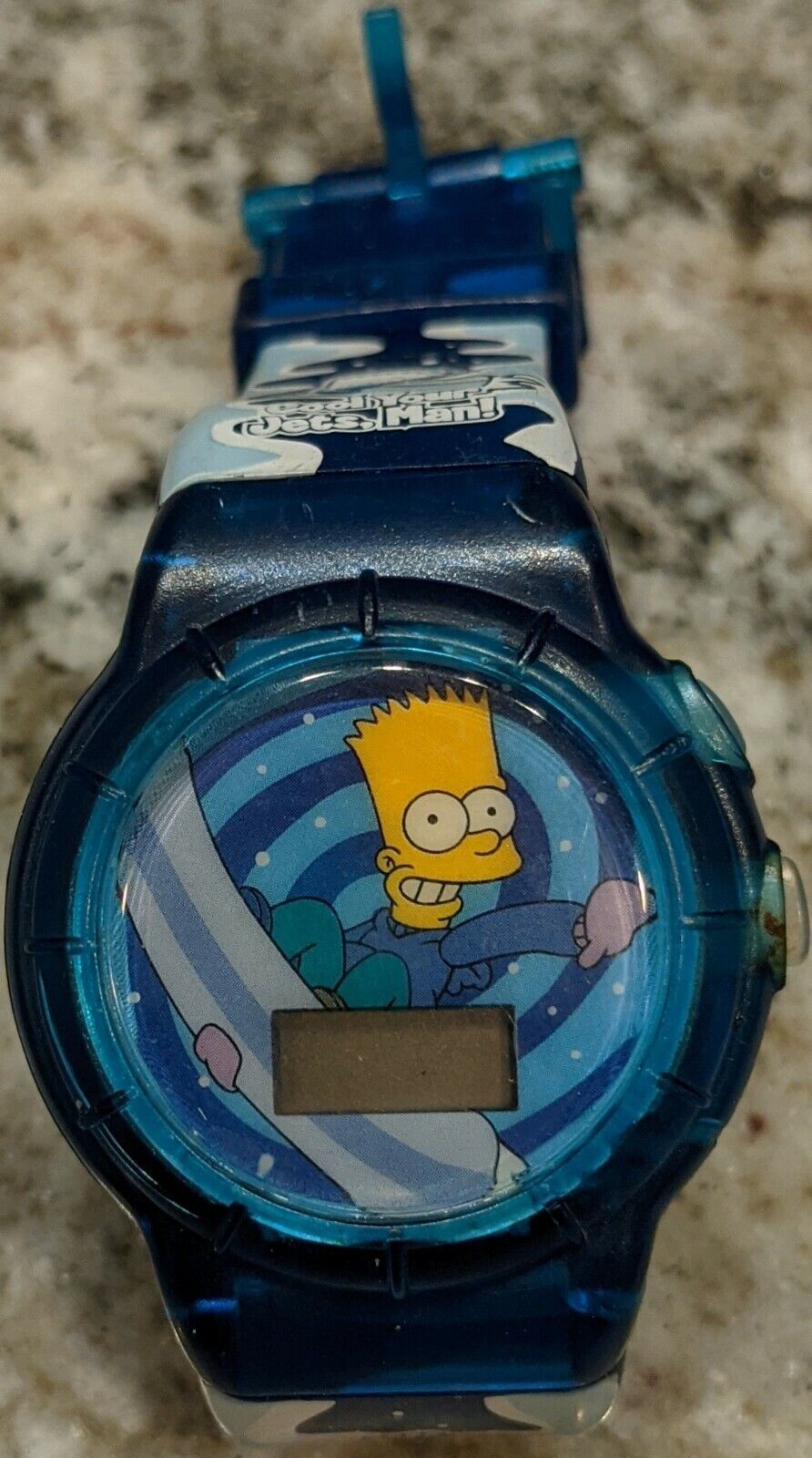 Primary image for 2002 Burger King The Simpsons Talking Bart Wrist Watch, UNTESTED