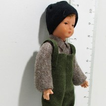 Fisherman Boy Doll Caco 07 0841 Dressed Flexible Dollhouse Miniature - £24.66 GBP