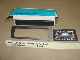 GM ORIGINAL NOS OLDS 78-80 CUTLASS SIDE MARKER PARK LIGHT BEZEL TRIM #55... - $22.76