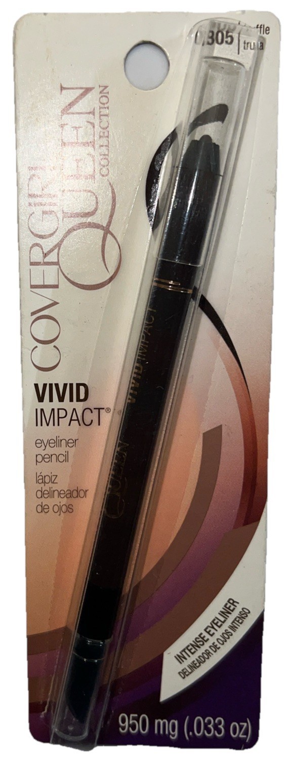 1- COVERGIRL Queen Collection Vivid Impact Intense Eyeliner #Q305 TRUFFL... - $22.54