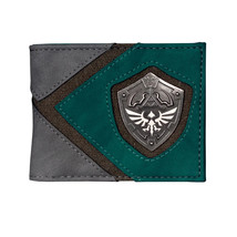 NEW LEGEND OF ZELDA LINK NINTENDO HYRULE FAERIE BIFOLD WALLET MENS BI FOLD  - £17.72 GBP