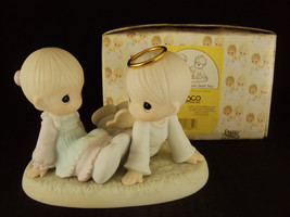 Precious Moments Figurine, #521388, Heaven Must Have Sent You, Sword Mark - £27.52 GBP