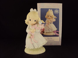 Precious Moments Figurine, #526185, You Are My Happiness, Vessel Mark - £23.94 GBP