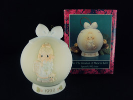 Precious Moments Figurine, #527734, But The Greatest Of These Is Love, G-Clef - £19.71 GBP