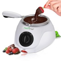 Nutrichef Electric Chocolate Melting and Warming Fondue Set - $345.99 MXN