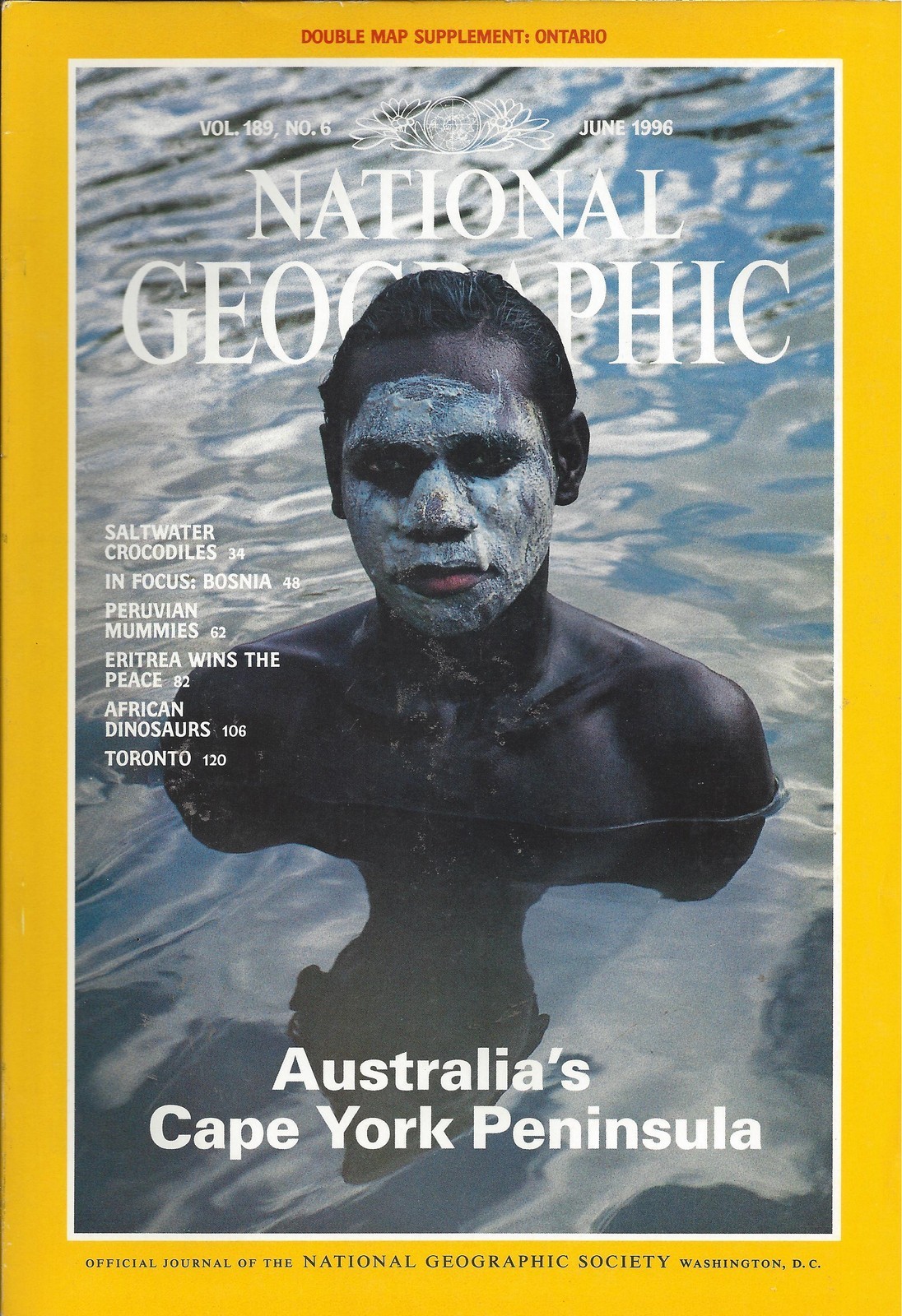 Primary image for National Geographic Magazine JUNE 1996 Vol 189 No 6 AUSTRALIA Like New 