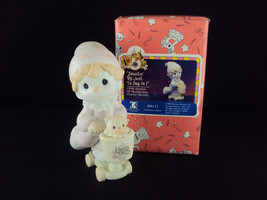 Precious Moments Figurine, #B-0111, Scootin&#39; By Just To Say Hi - $19.95