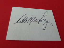 Dale Murphy Original Autograph Signed &quot; 2.5 X 2.25 &quot; Cut !! - £16.02 GBP