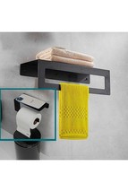 Metal Bathroom Towel Rack And Toilet Paper Rack Set of 2 - $14.33