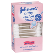 Johnson’s Baby Cotton Buds Applicators 60 Pack - £53.16 GBP