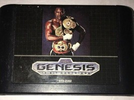 Evander Holyfield&#39;s &quot;Real Deal&quot; Boxing (Sega Genesis, 1992) Tested - £9.44 GBP