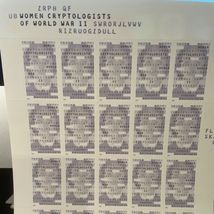WOMEN CRYPTOLOGISTS OF WW II  MINT SHEET. - $23.38 CAD