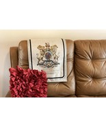 Lion with Crest headrest cover for furniture, slipcover. 17x27. By: Bitt... - $31.95