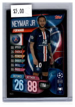Neymar Jr 2019-20 Topps Match Attax Champions League PSG 10 Paris St Germain PSG - £3.13 GBP