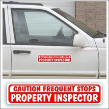 Magnetic Sign Property Inspector frequent stops construction appraiser c... - $13.83