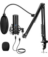Tonor Usb Microphone Kit, Streaming Podcast Pc.Cardioid Condenser Comput... - $1,437.32 MXN