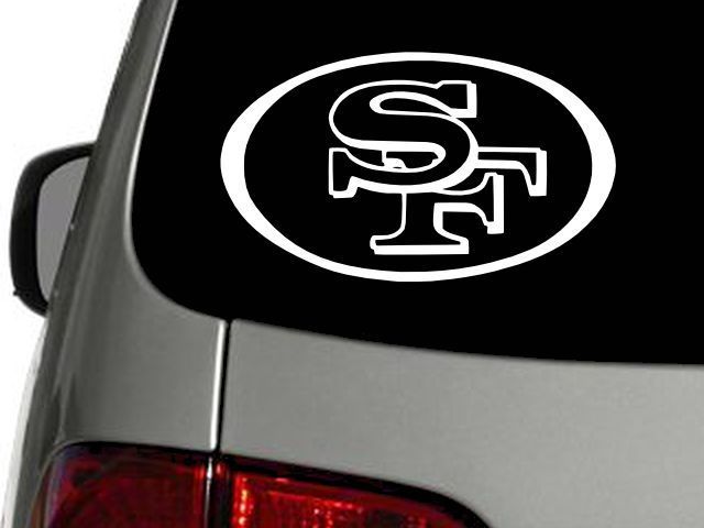San Francisco 49ers Vinyl Decal Car Wall Truck Sticker CHOOSE SIZE COLOR - $3.13+