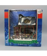 2006 Winter Valley 7-Piece Lighted House Set Atico Porcelain - $24.74