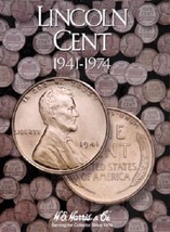 Lincoln Cents Coin Folder Album # 2, 1941-1974 by H.E. Harris - £7.49 GBP