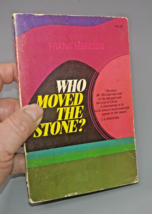 Who Moved the Stone? by Frank Morison 1987 Zondervan Paperback UK Printing VTG - £11.50 GBP