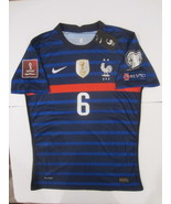 Paul Pogba France 2022 World Cup Qualifiers Match Home Soccer Jersey 202... - $112.27 CAD