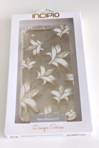 Incipio Design Series Clear Case For Apple iPhone 7 Plus, 6 Plus, 6s Plus - Lily - £11.83 GBP
