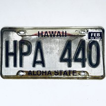2016 United States Hawaii Aloha Passenger License Plate HPA 440 - £17.04 GBP