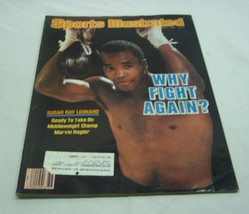 Vintage 1986 Sugar Ray Leonard Boxing Sports Illustrated Magazine - £12.84 GBP