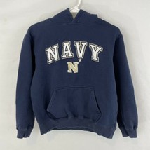 Colosseum Athletics 92 Youth M 12-14 Navy Pouch Hoodie - $9.90
