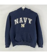 Colosseum Athletics 92 Youth M 12-14 Navy Pouch Hoodie - £7.91 GBP