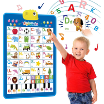 Electronic Alphabet Wall Chart, Alphabet and Numbers Learning Toddler Toys for 2 - $34.07