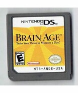 Nintendo DS Brain Age Video Game Cart Only - $13.76 CAD