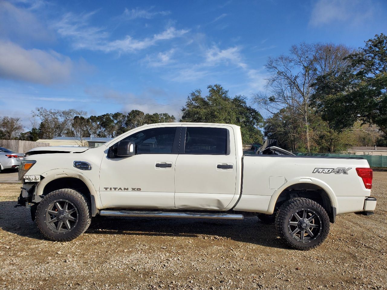 2017 2018 2019 Nissan Titan XD Pro4x OEM 5.0L Cummins Left Rear Door Glass Item image 9