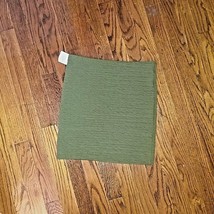 Topshop Straight Skirt Green Women Stretch Textured  Size 6 Crinkle Short - $19.80