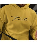 Heavy Blend Hoodie Sweatshirt &quot;Faith Cross&quot; - £36.48 GBP