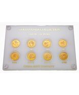 Lote De 8 1/10 Oz. Oro Pandas China Mint Company 1982-1988 IN Caja - €4.816,08 EUR
