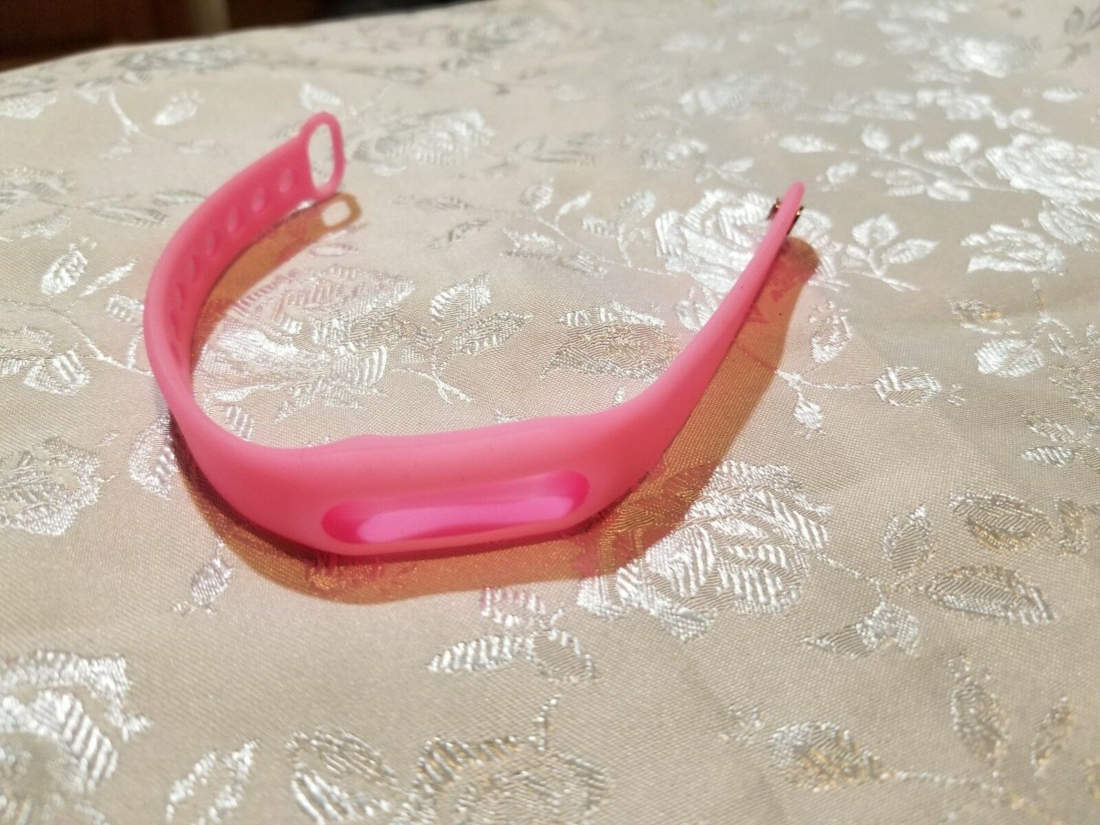 Replacement silicone band pink - $6.00