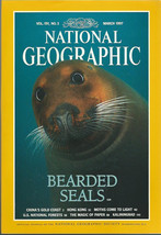 National Geographic Magazine MARCH 1997 Vol 191 No 3 Bearded Seals: Like... - $9.99