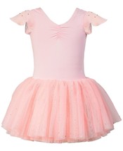 Flo Dancewear Little Kid Girls Embellished Tutu Dance Dress,Pink,XX-Small - £31.78 GBP