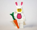 Easter Bunny Rabbit Holiday boy in suit Custom Minifigure - $4.30